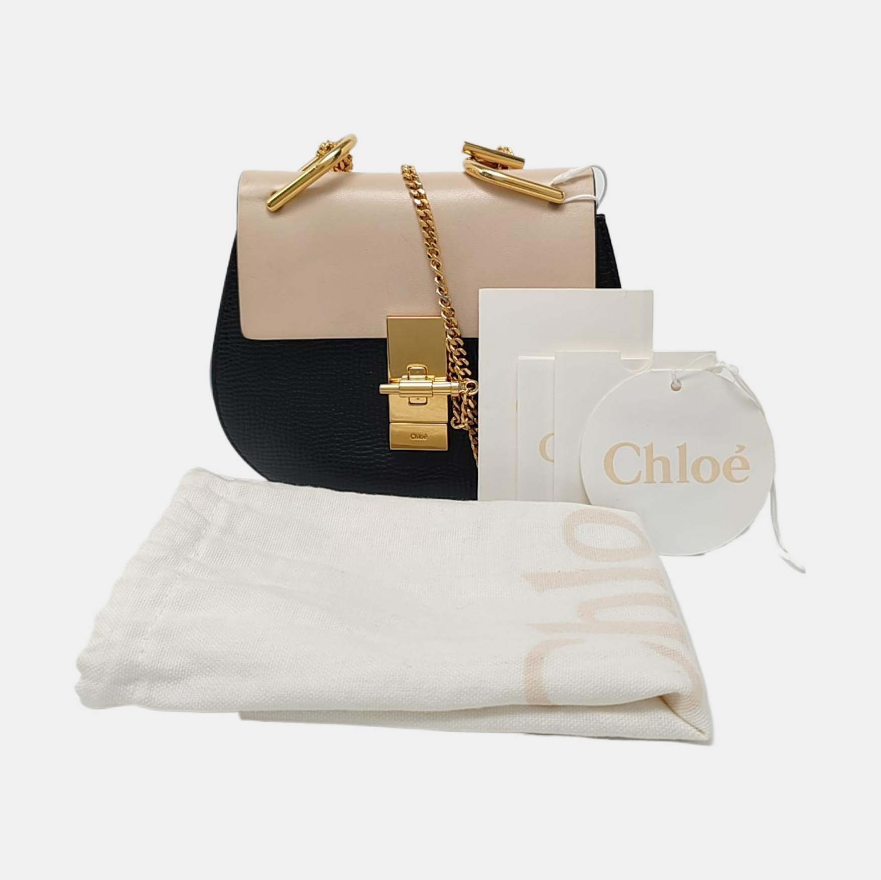 Drew Mini Calfskin Black
