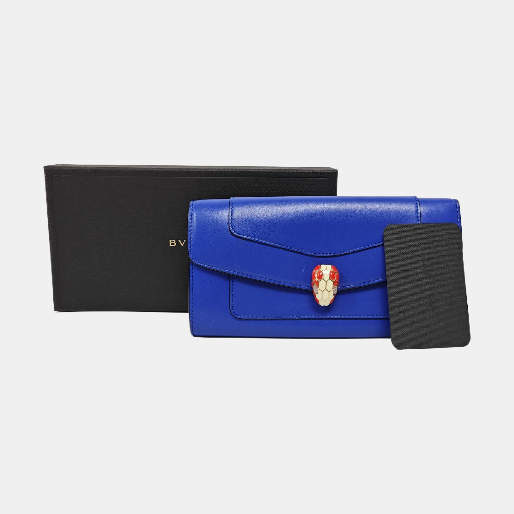 SERPENTI FOREVER Calfskin Blue