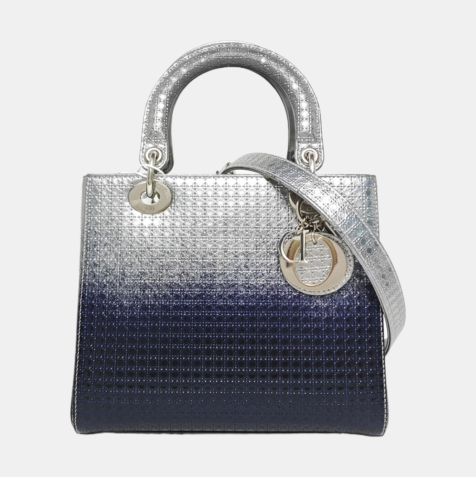 Lady Dior Medium Cannage Calfskin Multicolor