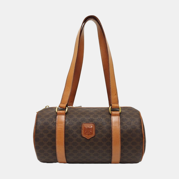 MACADAM BOSTON Coated Canvas Brown