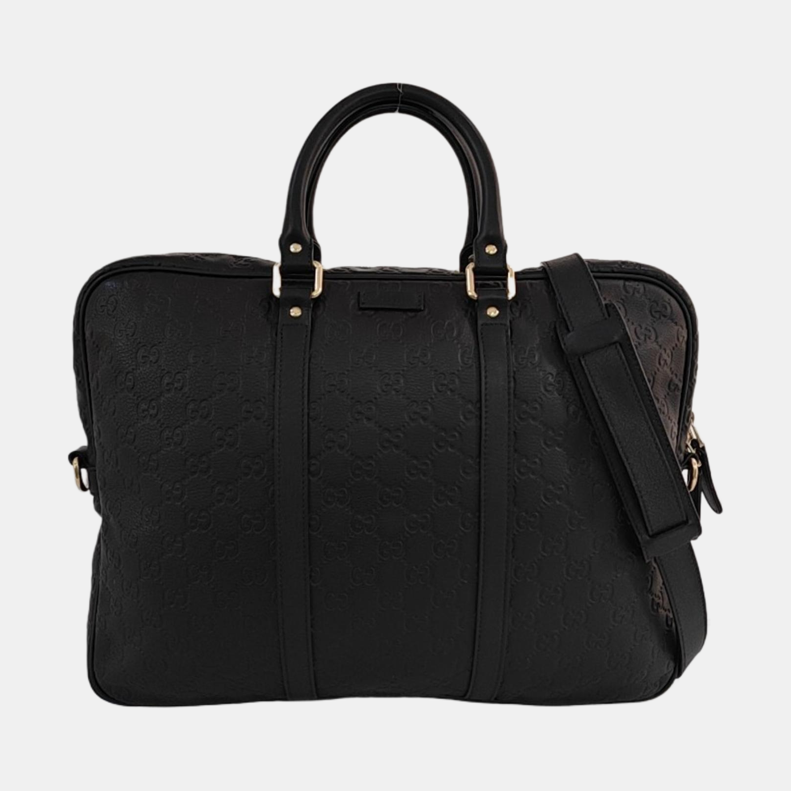Duffle Monogram Calfskin Black