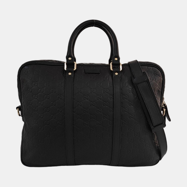 Duffle Monogram Calfskin Black