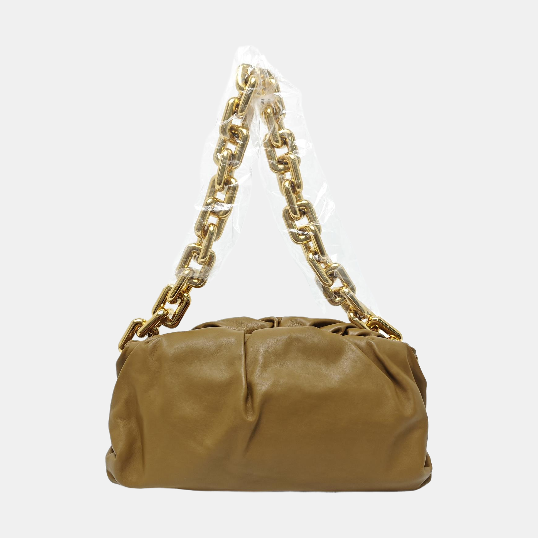 The Pouch Mini Calfskin Brown