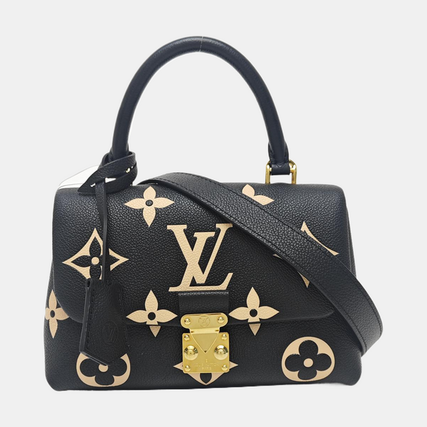 MADELEINE Monogram Calfskin Black