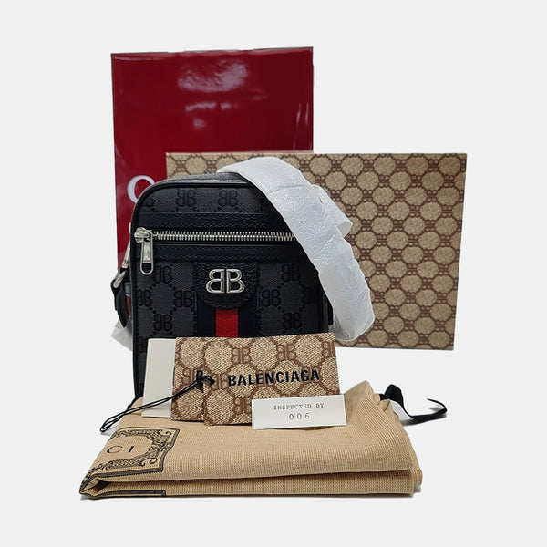 Monogram Nylon Black