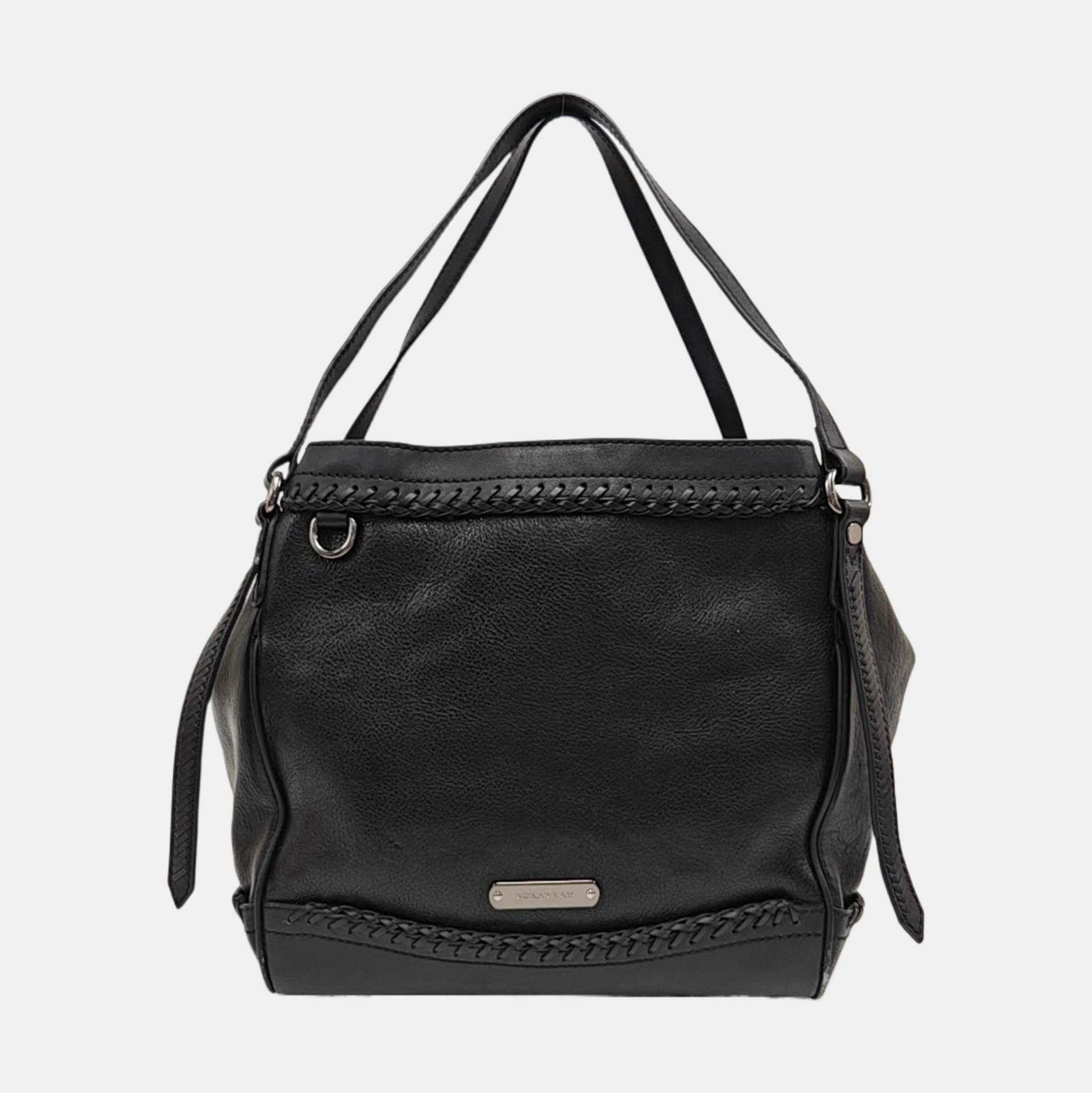 Calfskin Tote Bag Black