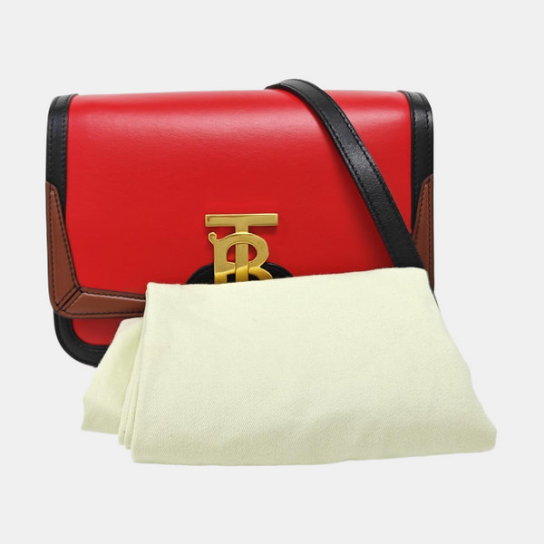 TB Small Calfskin Red