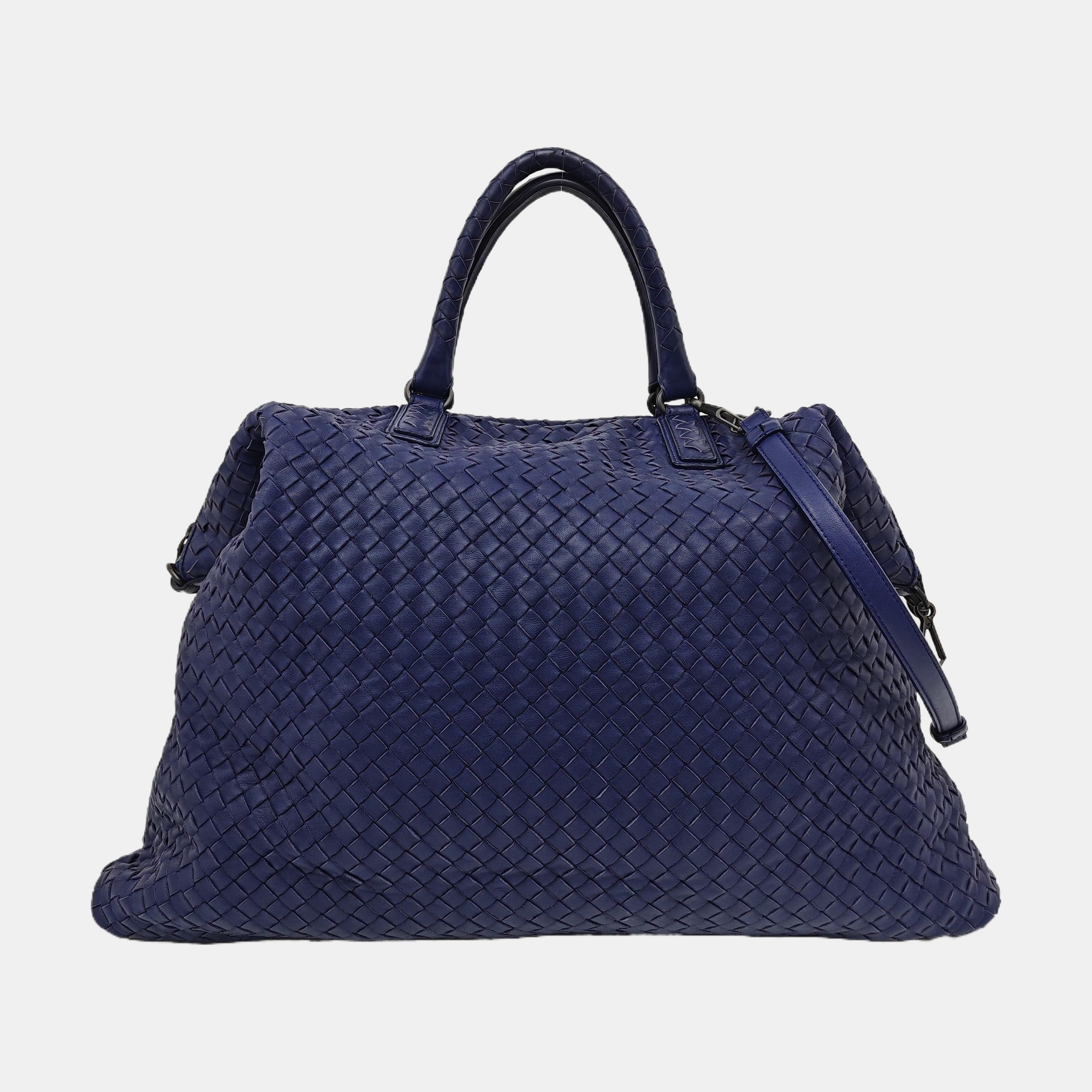 Calfskin Tote Bag Blue