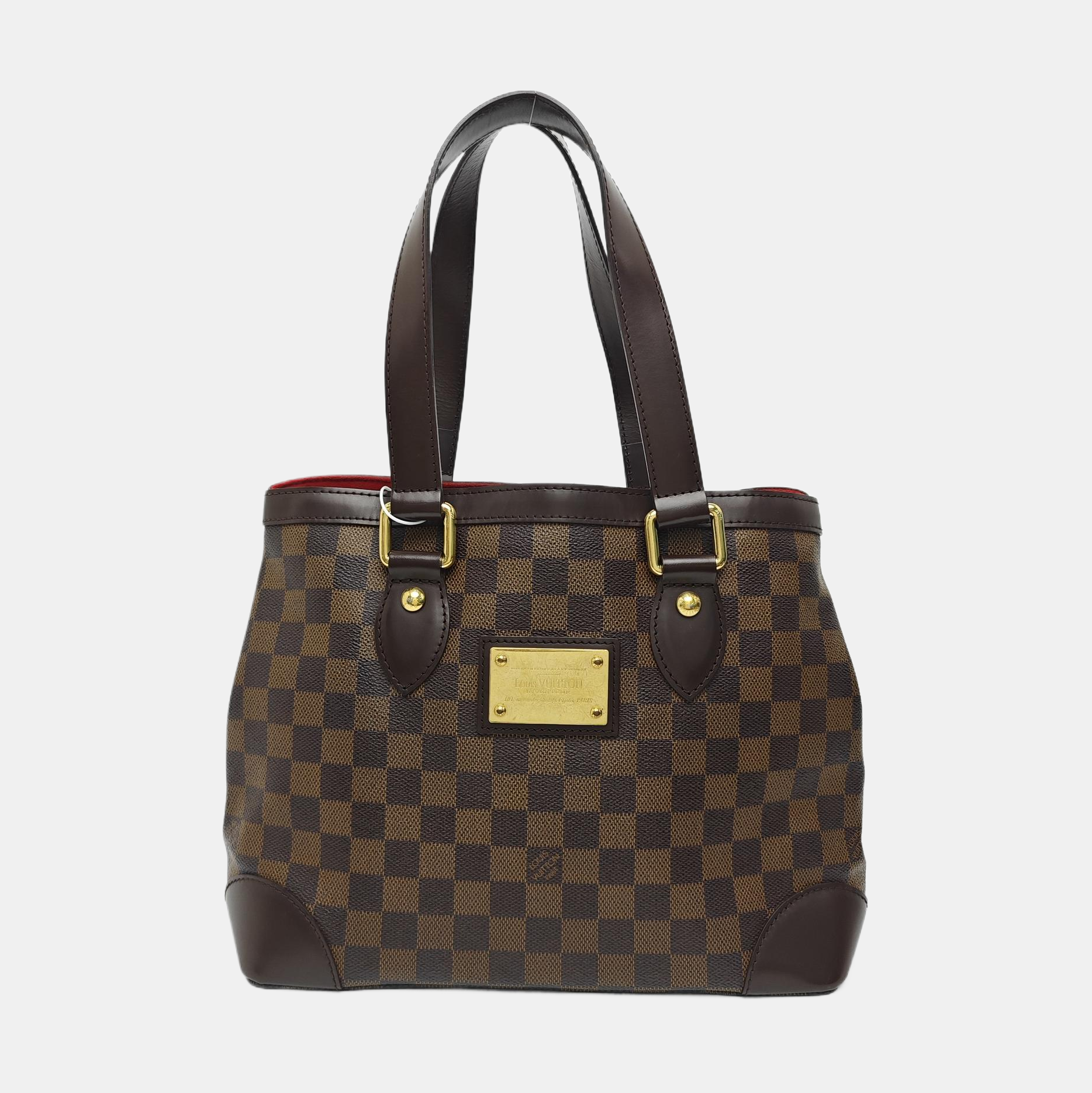 HAMPSTEAD PM Damier Ebene Coated Canvas Brown
