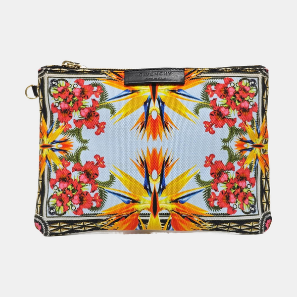 Canvas Clutch Multicolor
