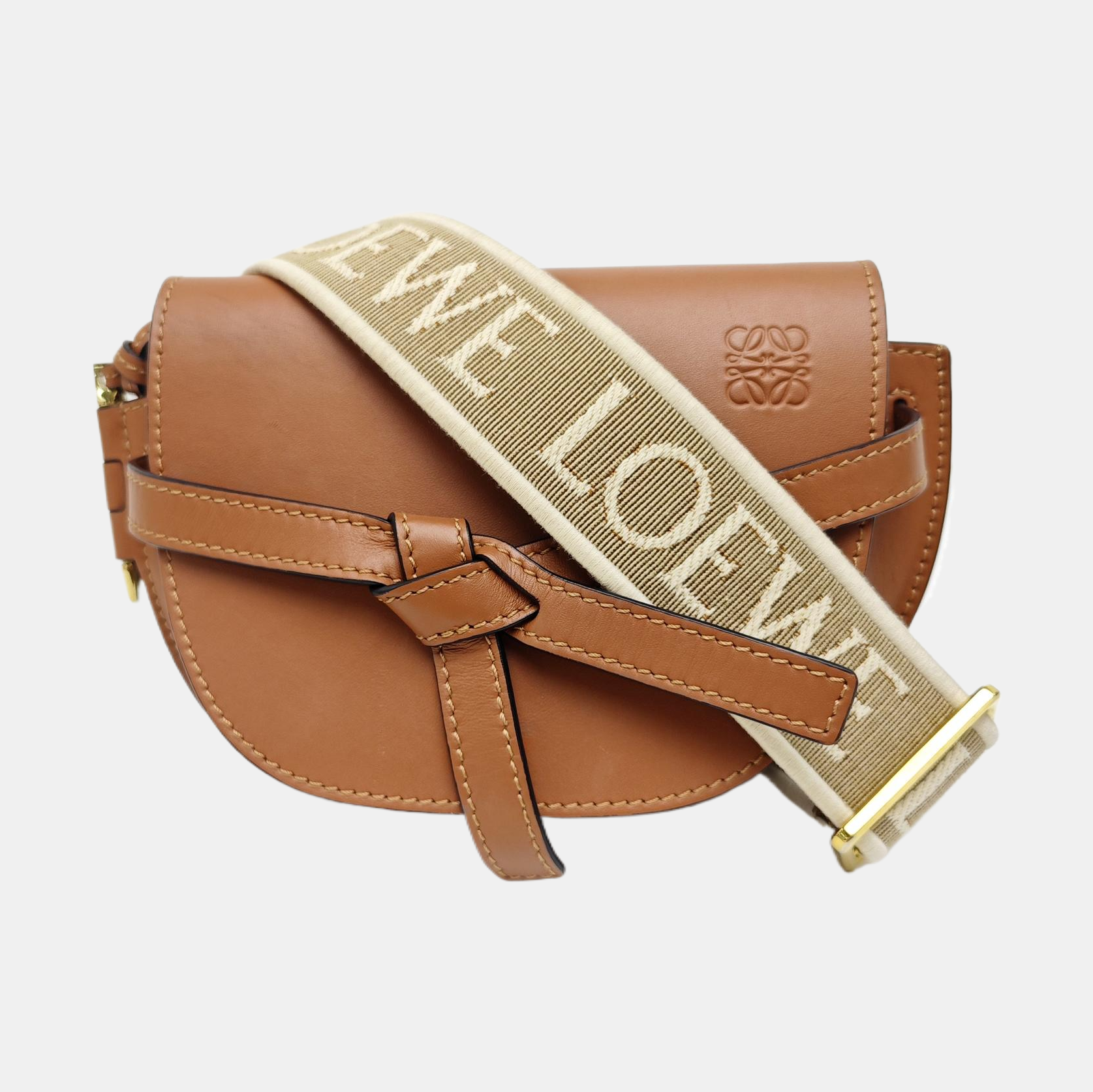 Gate Mini Calfskin Brown