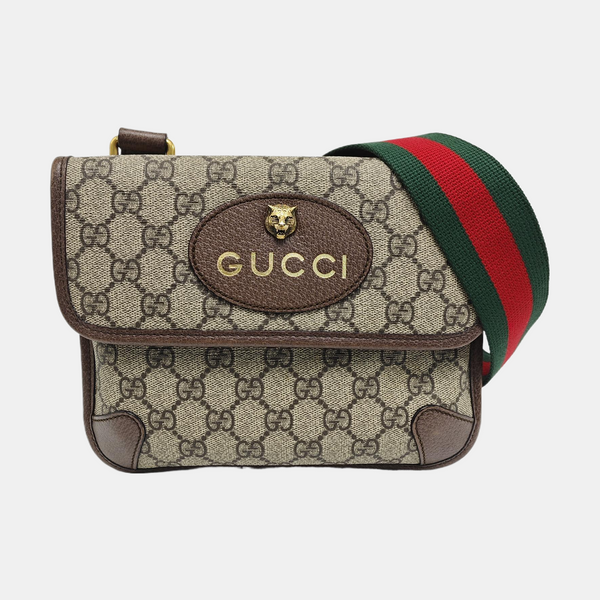 Neo Vintage Small Monogram Coated Canvas Beige