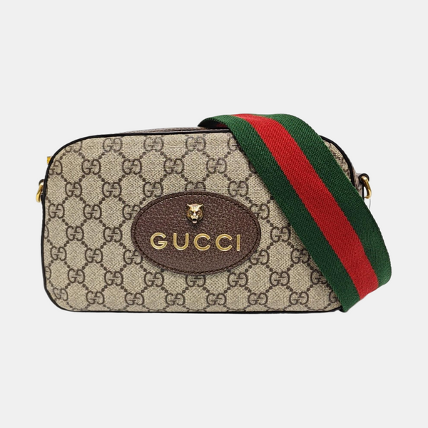 Neo Vintage Monogram Coated Canvas Beige
