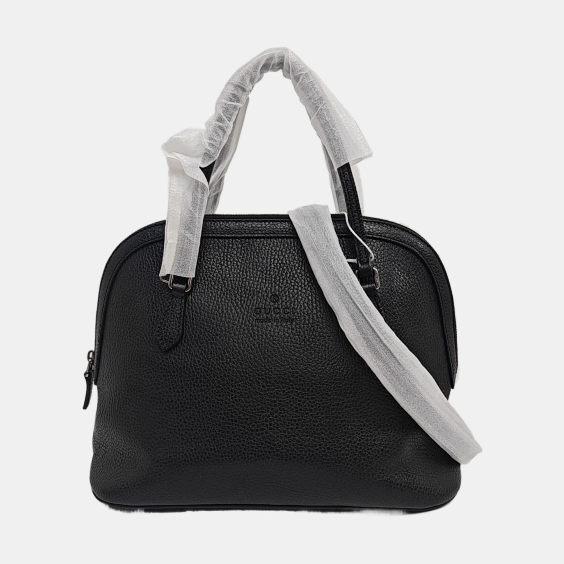 Microguccissima Calfskin Black