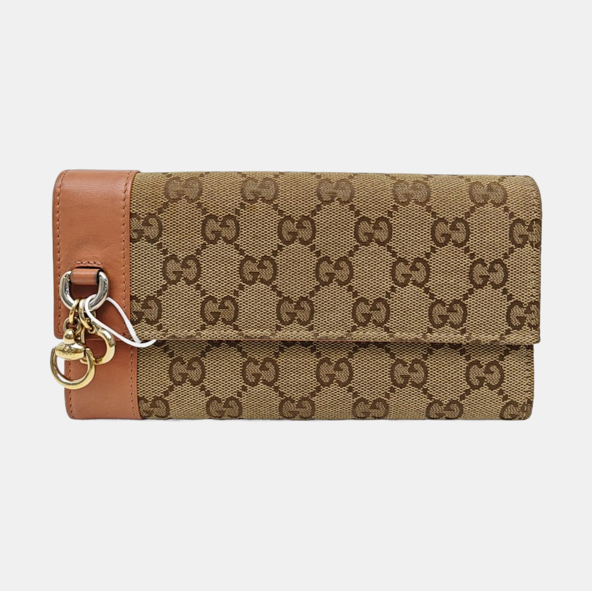 Monogram Canvas Wallet Brown