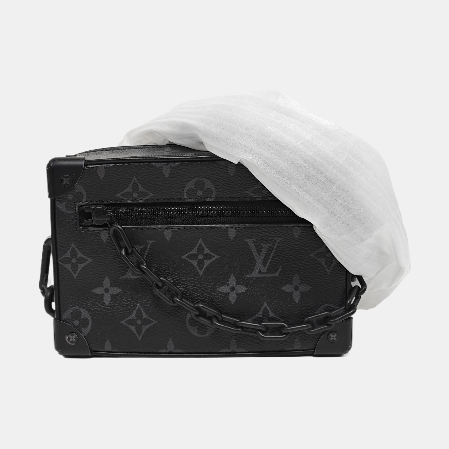 SOFT TRUNK Mini Monogram Calfskin Black