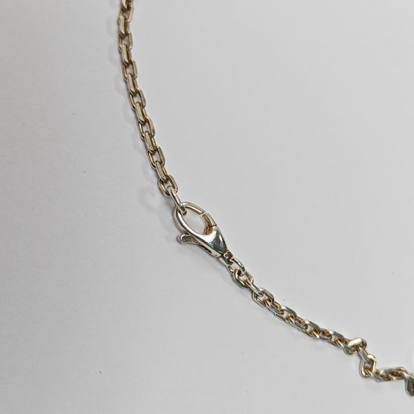 Interlocking G 925 Sterling Silver Necklace