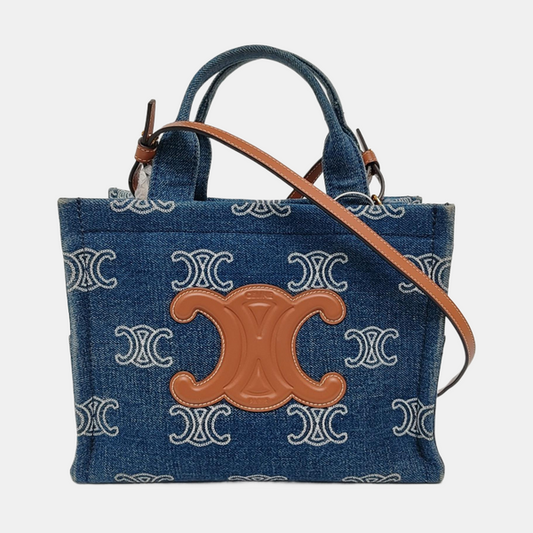 Fabric Tote Bag Blue