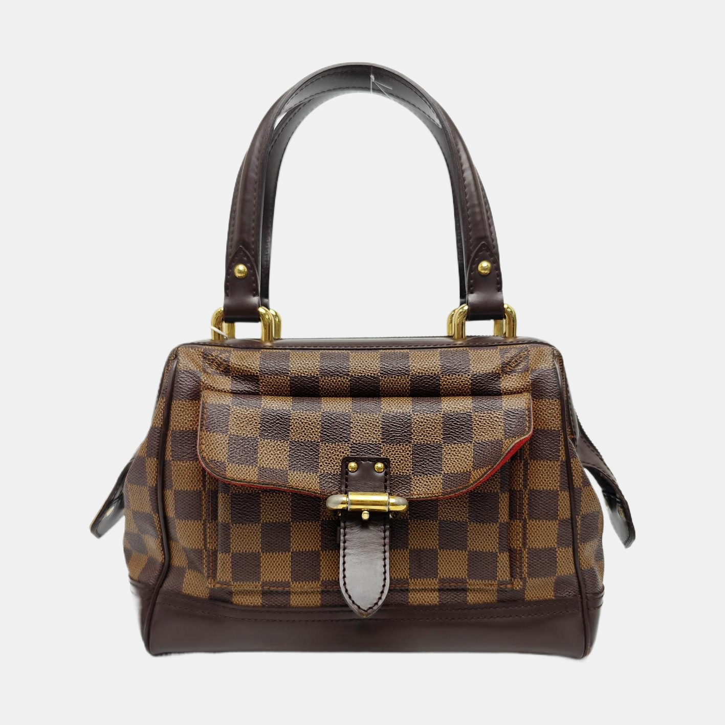 KNIGHTSBRIDGE Damier Ebene Coated Canvas Brown