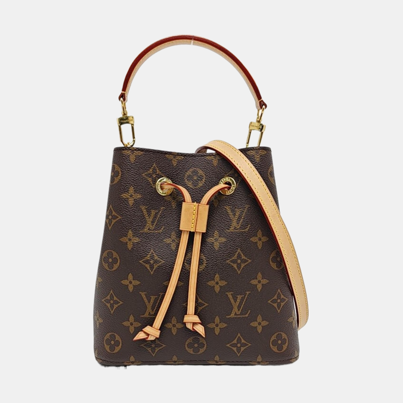 NÉONOÉ BB Monogram Coated Canvas Brown