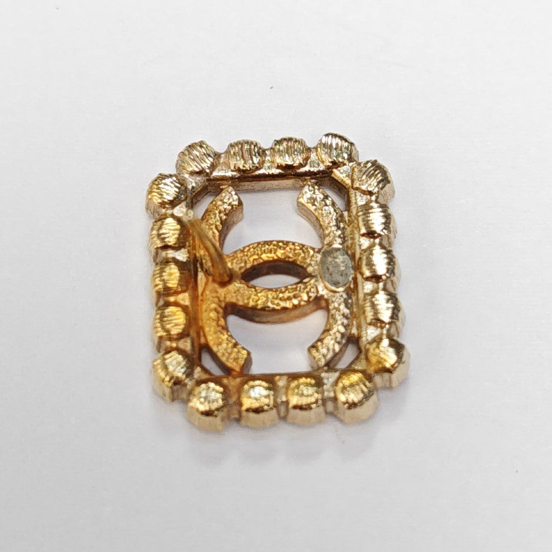 Metal Gold Stud Earrings