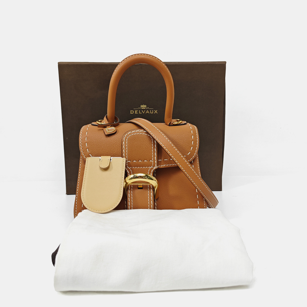 Brillant Mini Calfskin Brown