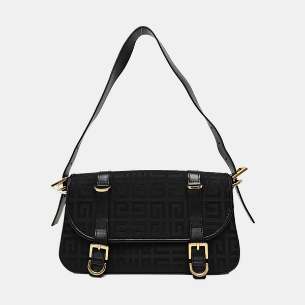 Canvas Shoulder Bag Black
