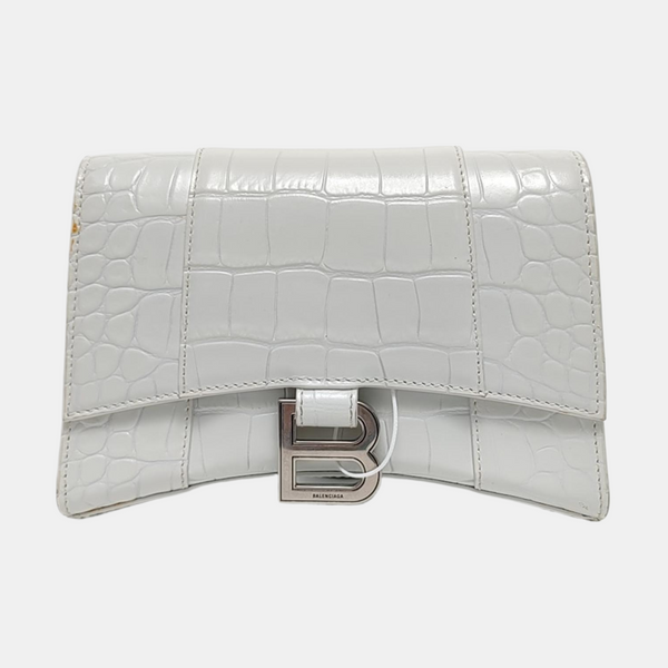 Downtown Calfskin White