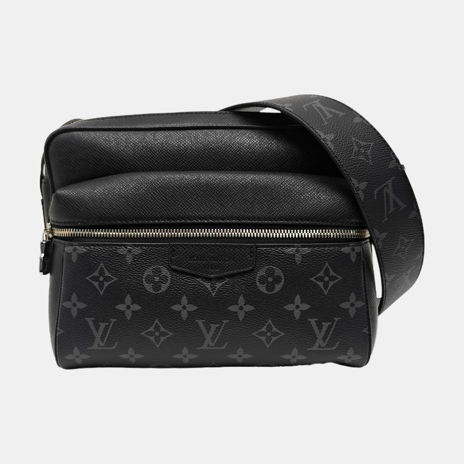 OUTDOOR PM Monogram Coated Canvas Black
