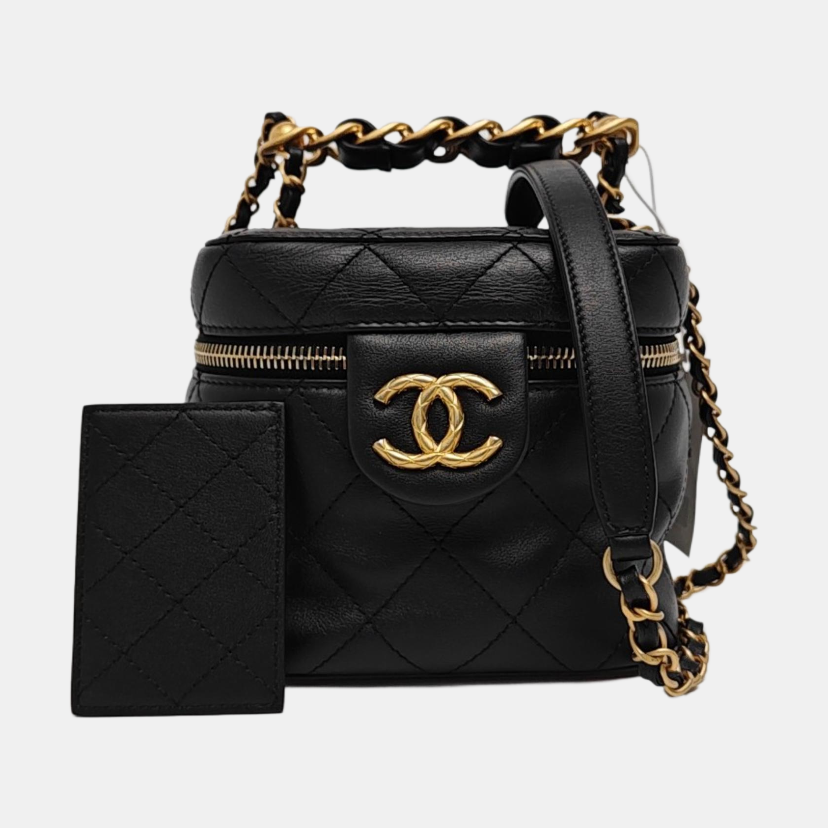 Quilted Calfskin Black
