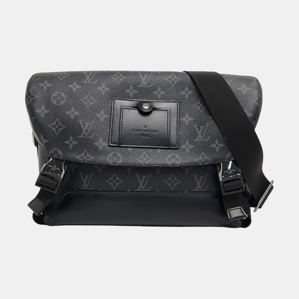 VOYAGER PM Monogram Coated Canvas Black