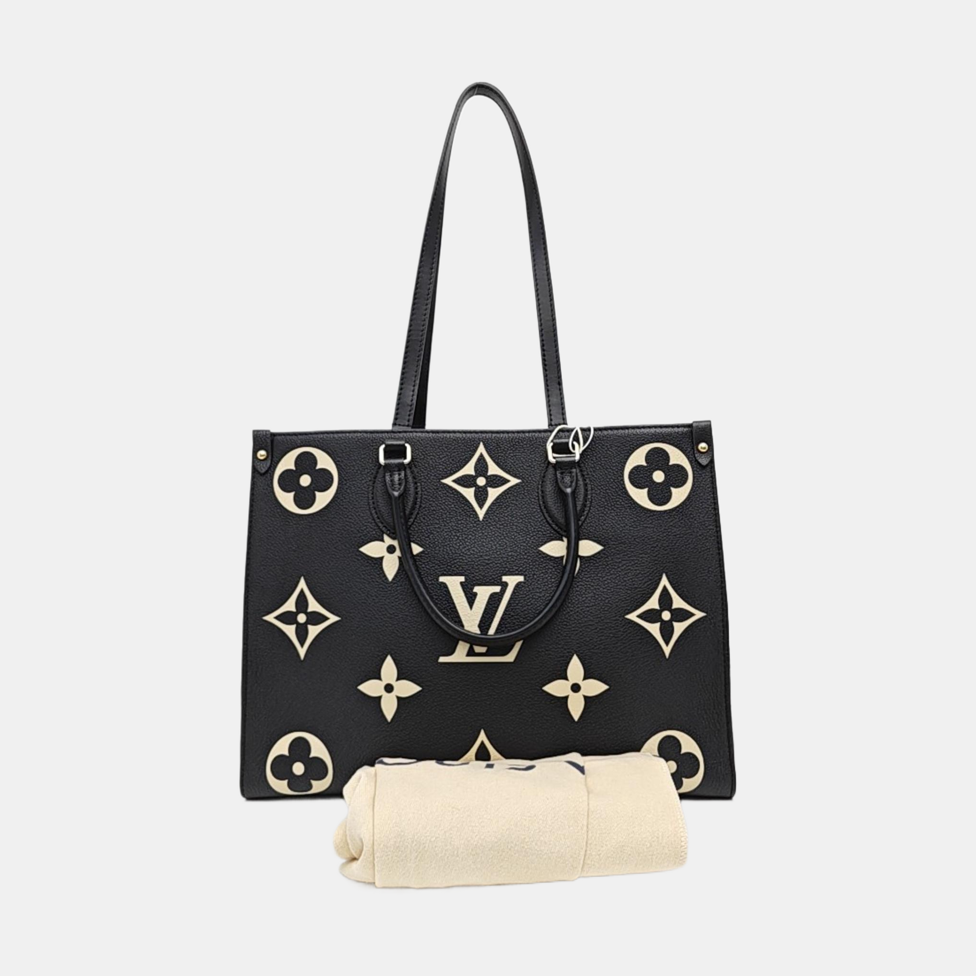 ONTHEGO MM Monogram Calfskin Black