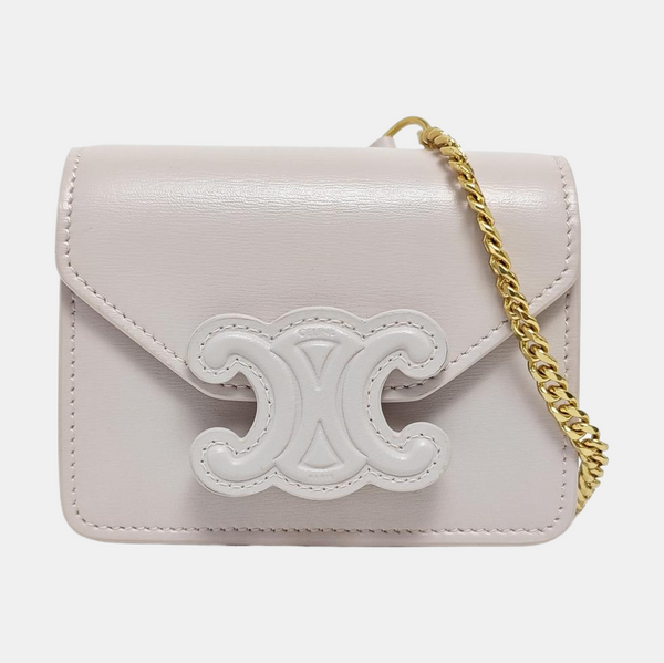 TRIOMPHE Mini Calfskin Purple