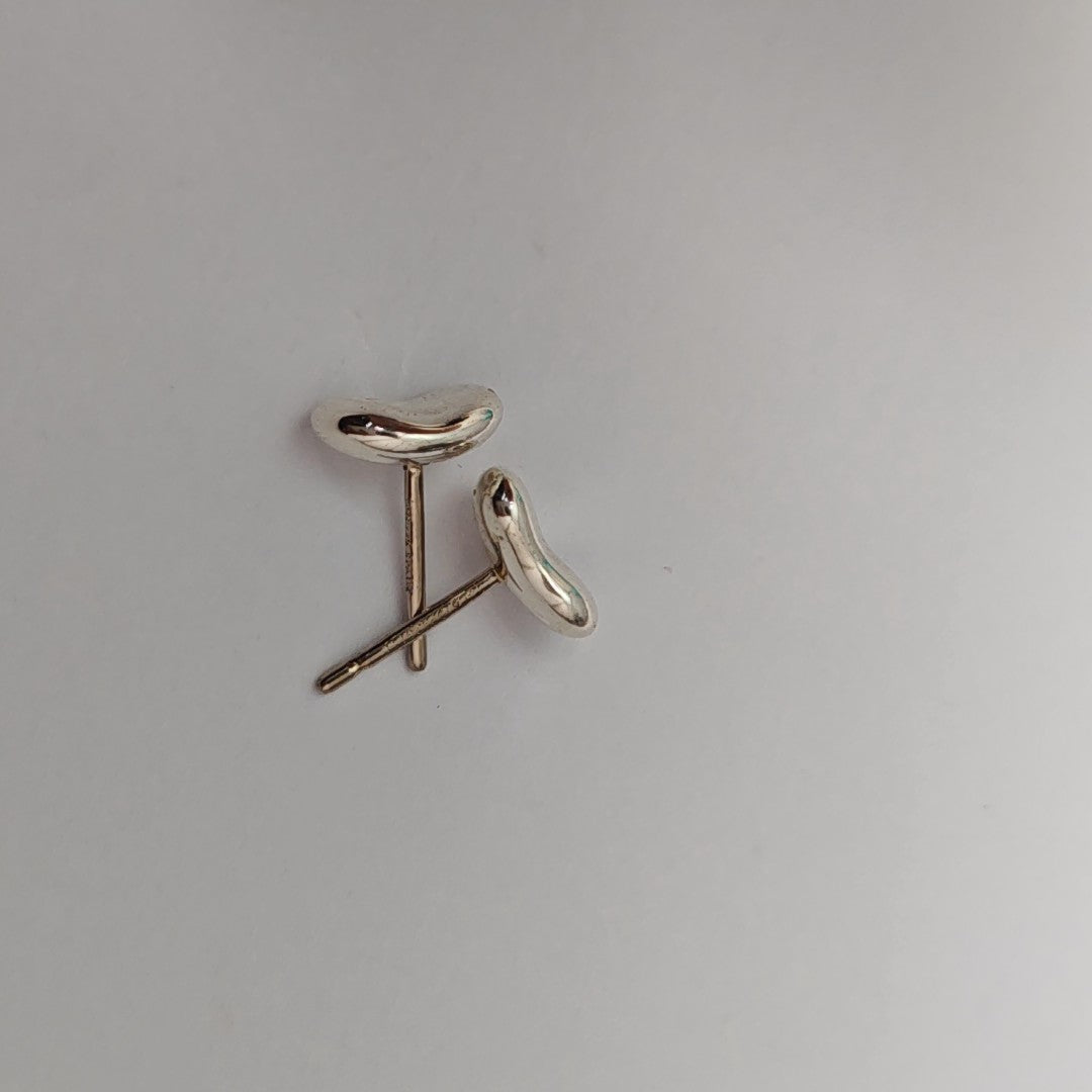 Elsa Peretti 925 Sterling Silver Stud Earrings