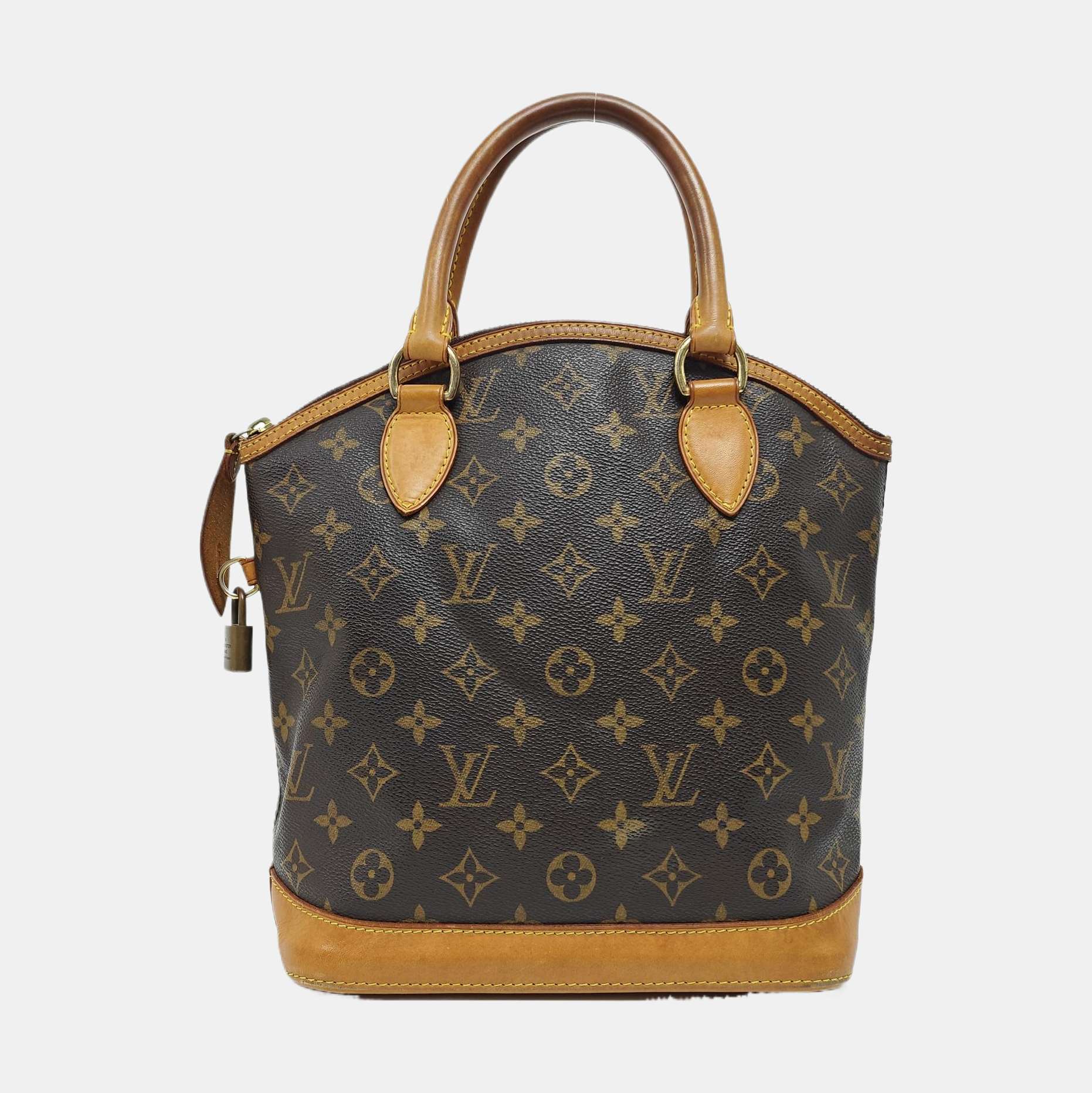 LOCKIT PM Monogram Coated Canvas Brown