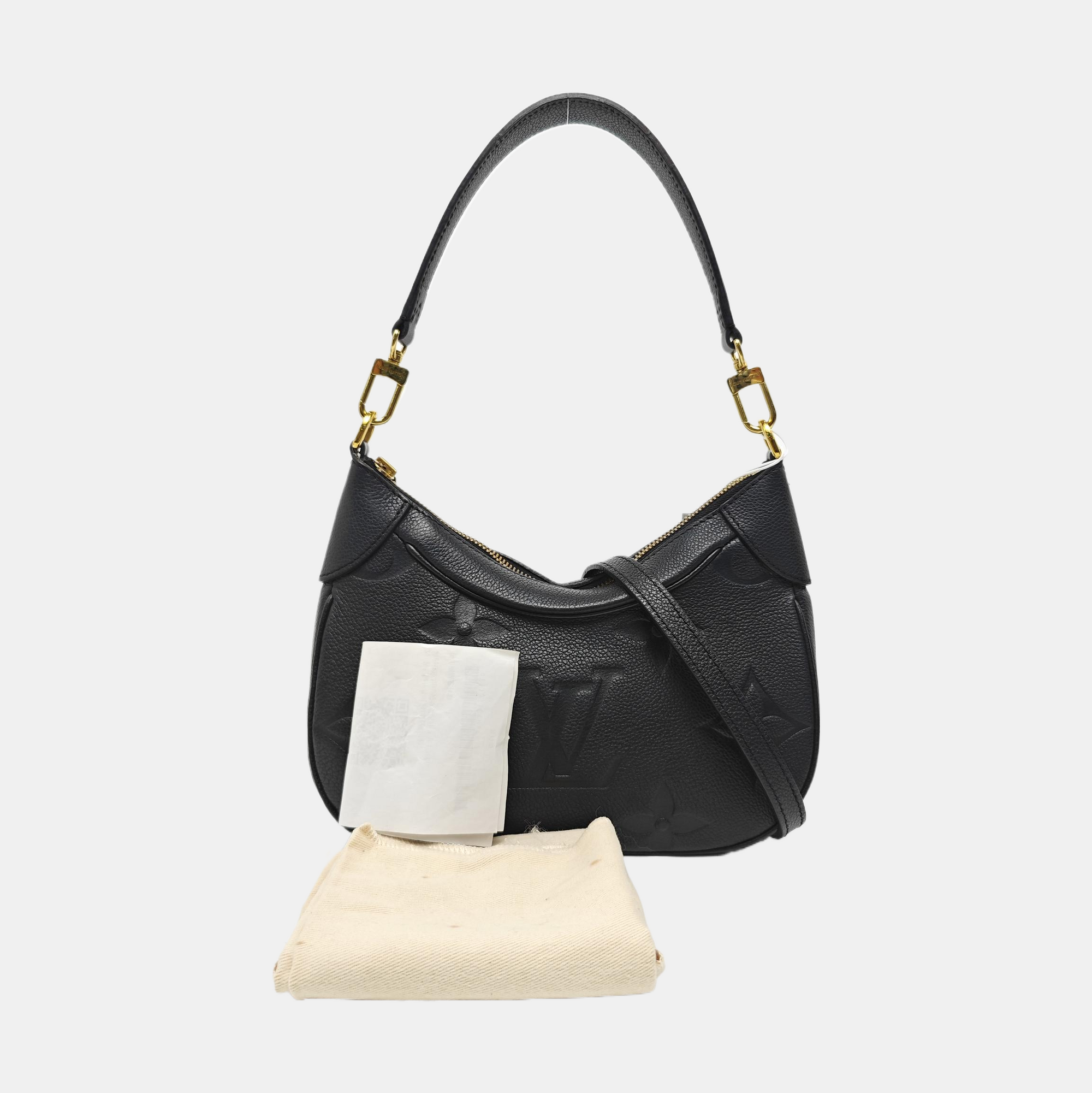 BAGATELLE Monogram Calfskin Black