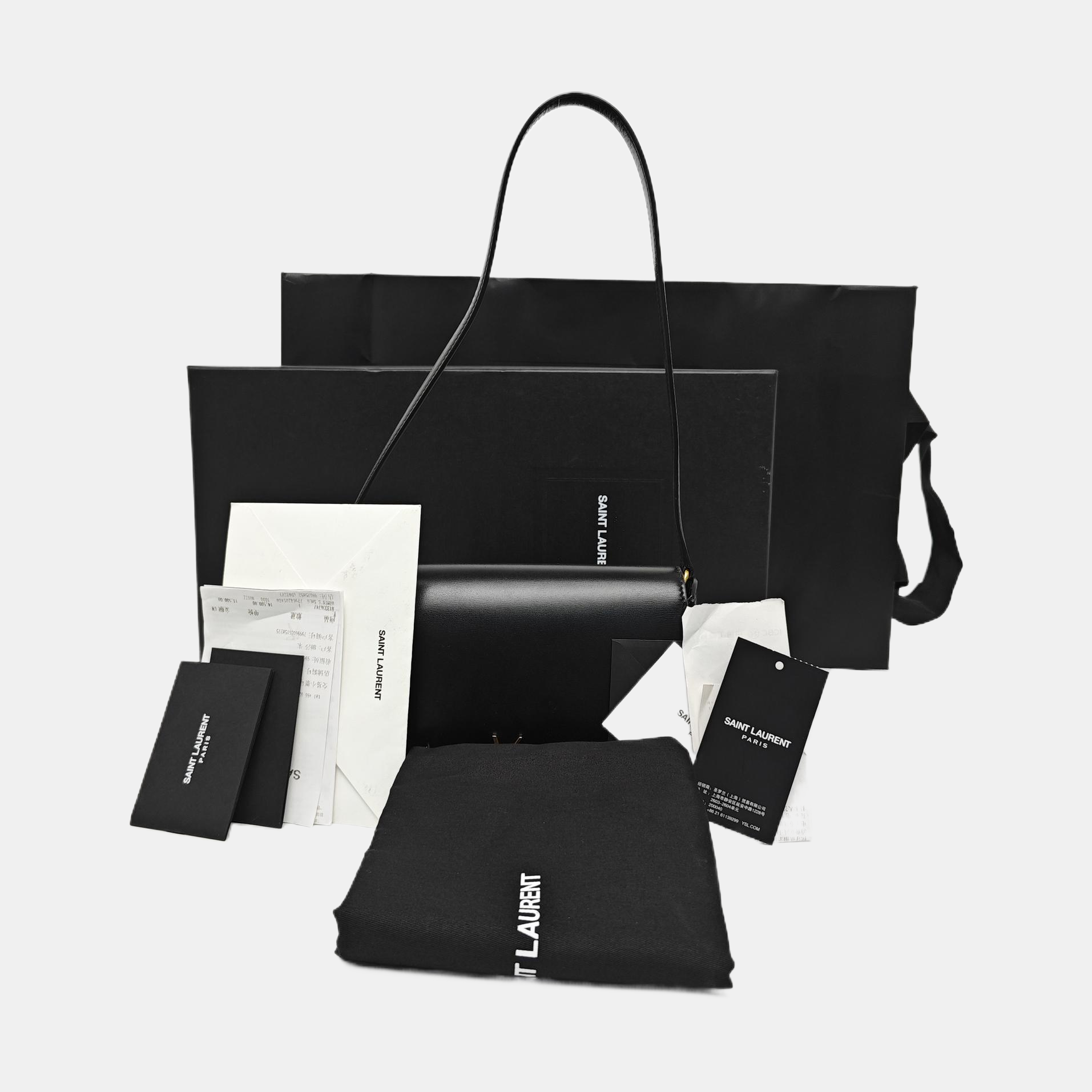 KAIA Calfskin Black