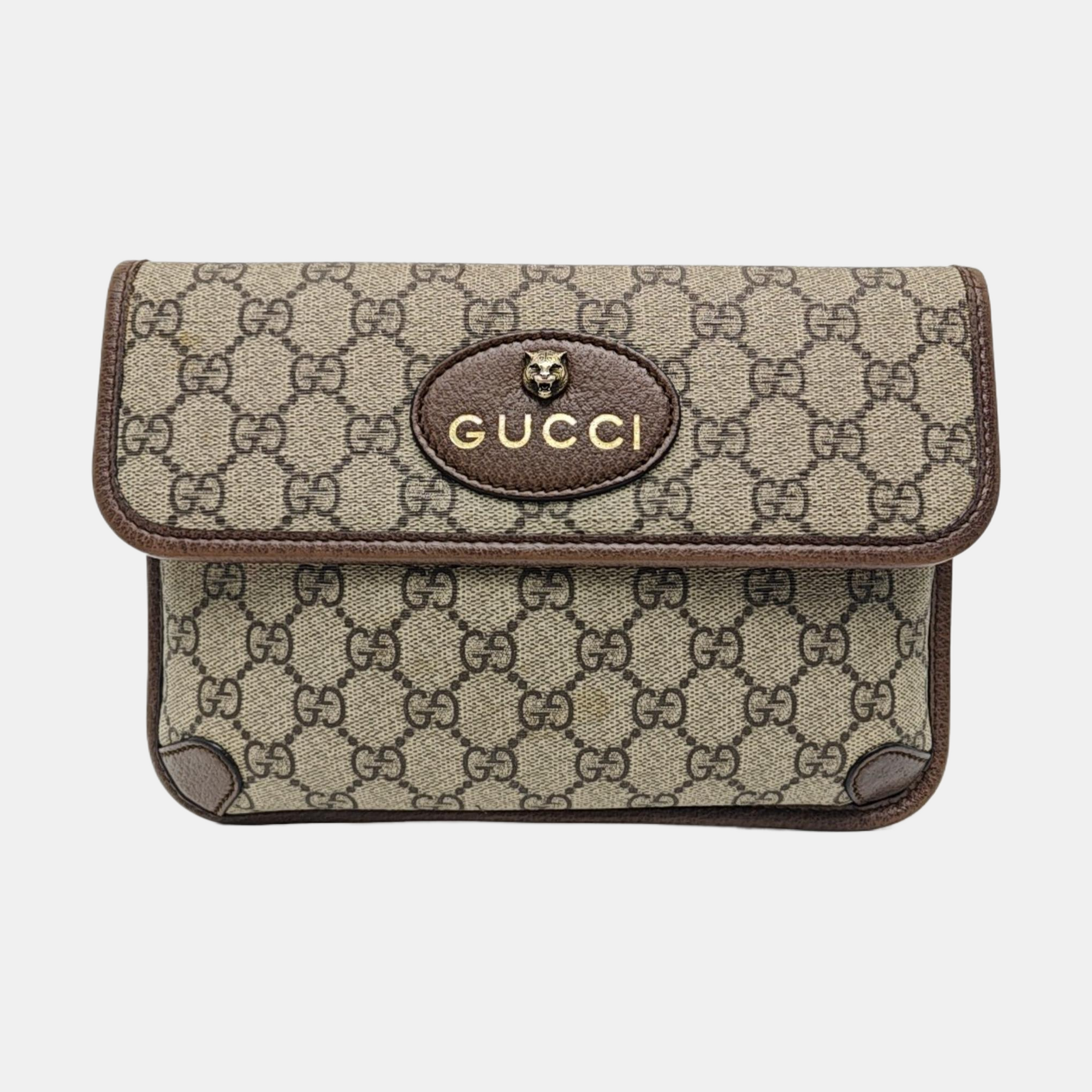 Neo Vintage Monogram Coated Canvas Beige