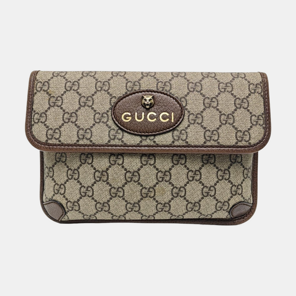 Neo Vintage Monogram Coated Canvas Beige