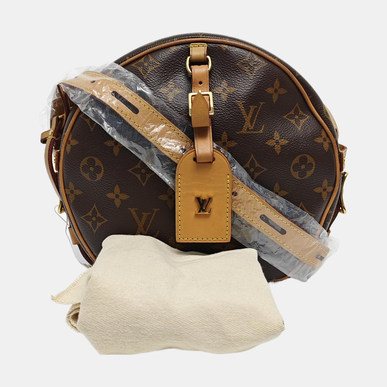 BOITE CHAPEAU MM Monogram Coated Canvas Brown