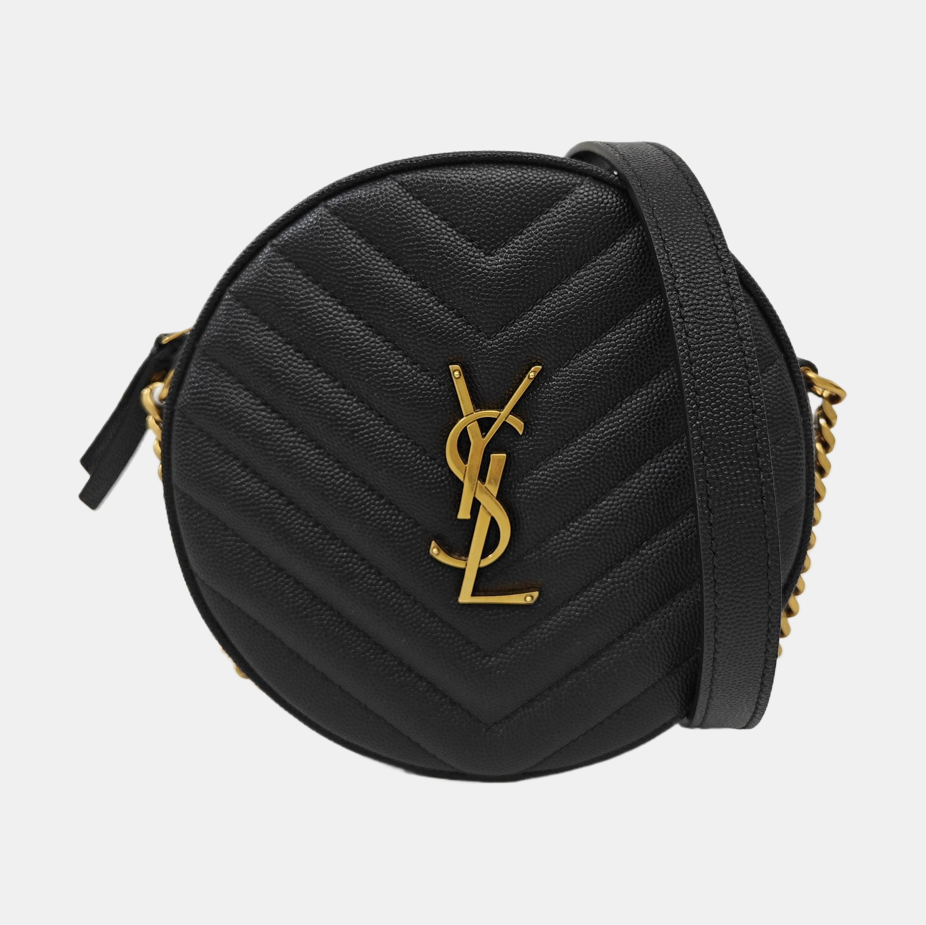 VINYLE Quilted Calfskin Black