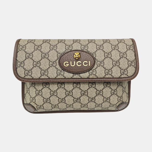 Neo Vintage Monogram Coated Canvas Beige