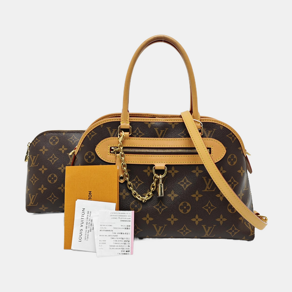 EVERMORE PM Monogram Coated Canvas Brown