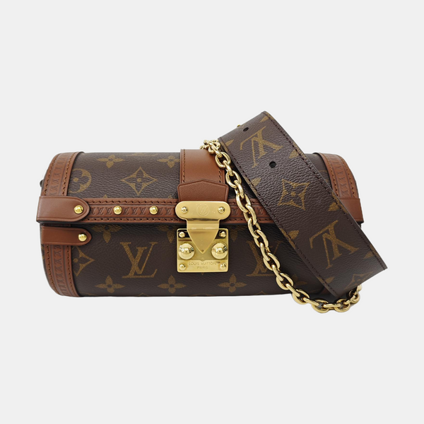 PAPILLON 19 Monogram Coated Canvas Brown
