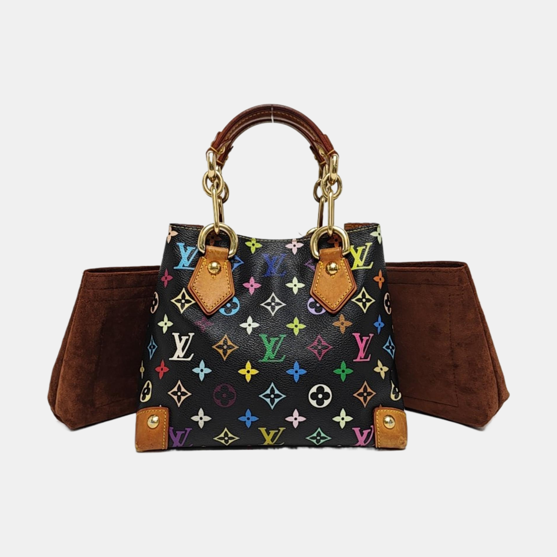 LV × TM AUDRA Monogram Coated Canvas Black