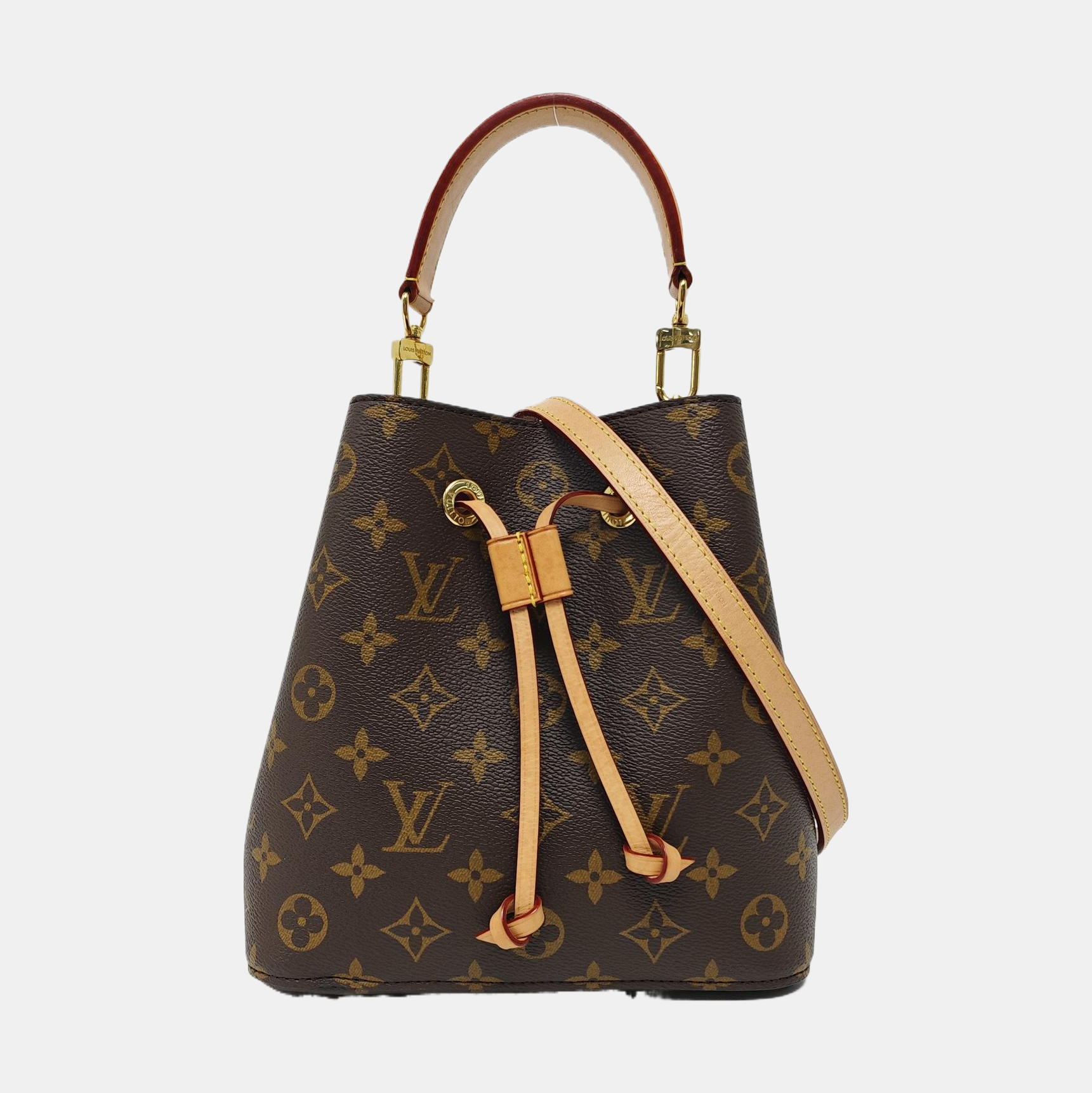 NÉONOÉ BB Monogram Coated Canvas Brown