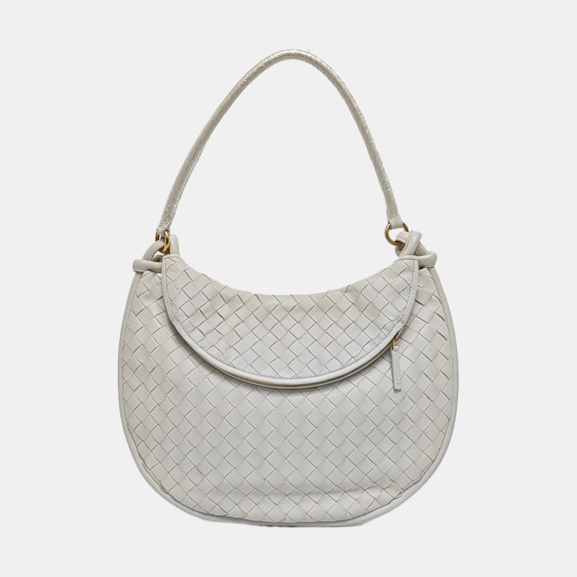 Gemelli Large Lambskin White