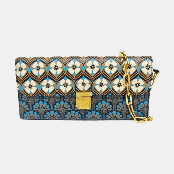 Calfskin Shoulder Bag Multicolor