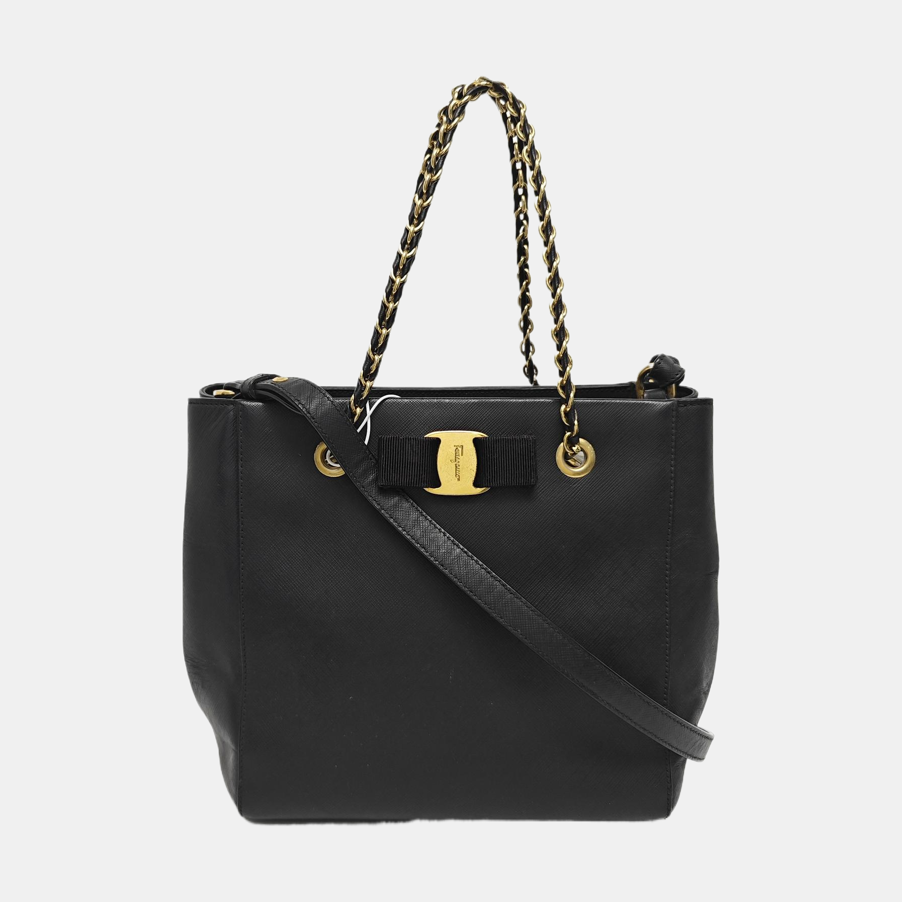 Calfskin Tote Bag Black