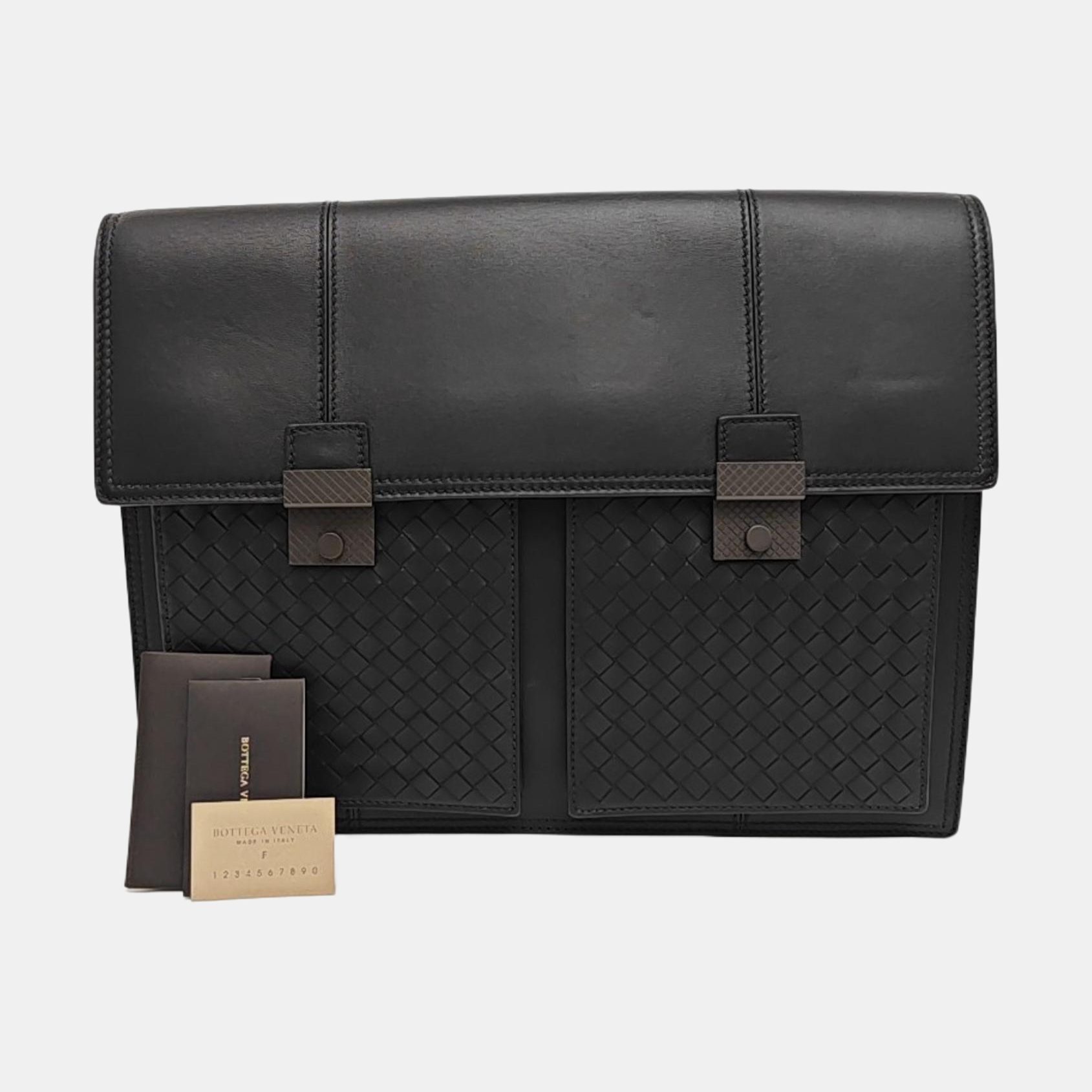 Calfskin Backpack Black